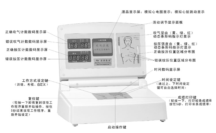 心肺復蘇模型控制器