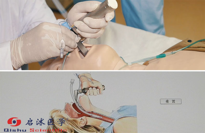 啟沭氣管插管模擬人訓練