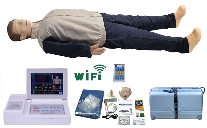 8英寸液晶無(wú)線電腦心肺復(fù)蘇模擬人