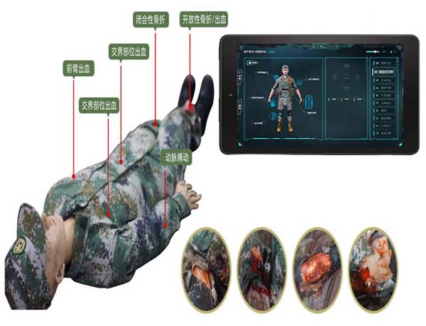 戰(zhàn)場急救創(chuàng)傷護理模擬人